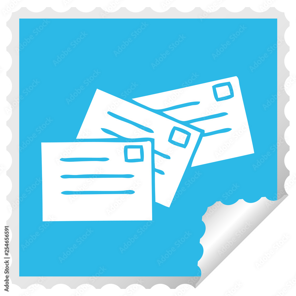 square peeling sticker cartoon letters square peeling sticker cartoon letters