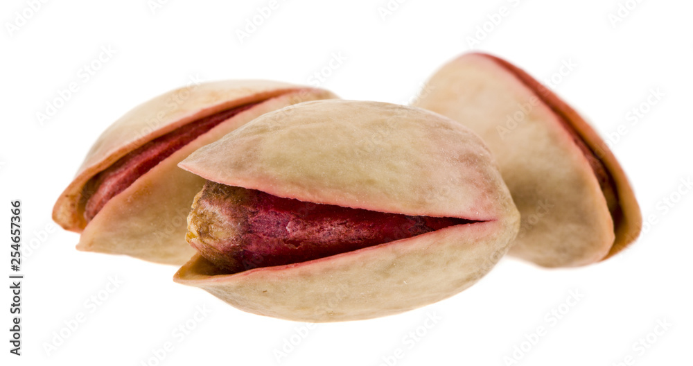 pistachios isolated on white background pistachios isolated on white background