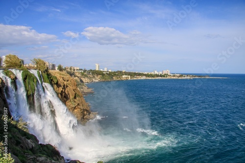 Duden Waterfalls in Antalya  Turkey