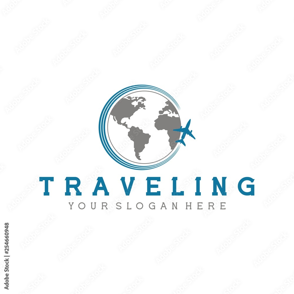 Logo for traveling