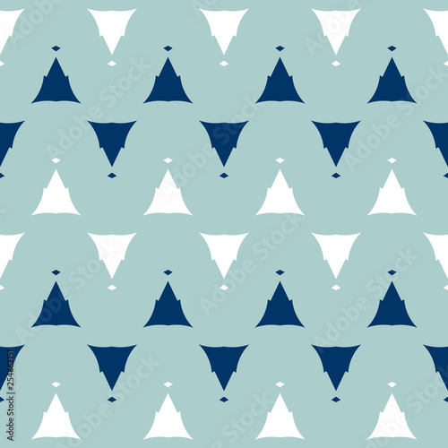 Bright seamless pattern with alternate triangular shapes.
