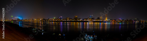 Phnom Penh cityscape in Cambodia