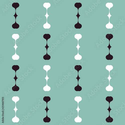 Seamless pattern with geometric elements. Beautiful abstract artwork.