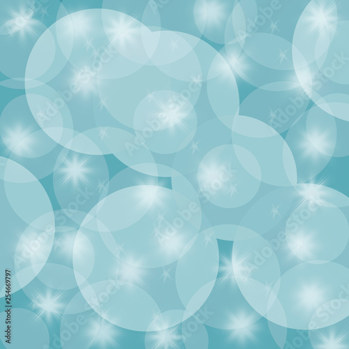 Abstract blue background with a light spots