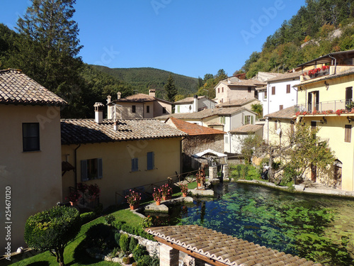 Rasiglia, an italian village called 