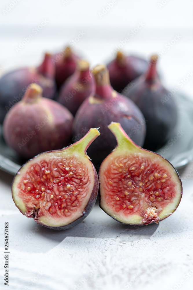 Fresh ripe organic figs fruits ready to eat Fresh ripe organic figs fruits ready to eat