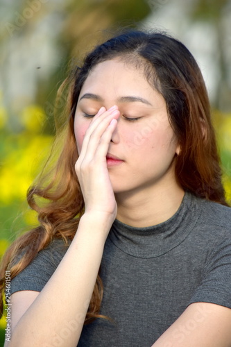 A Woman With Allergies