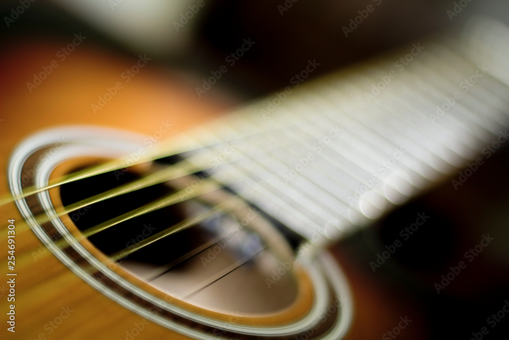 Fototapeta premium Acoustic guitar
