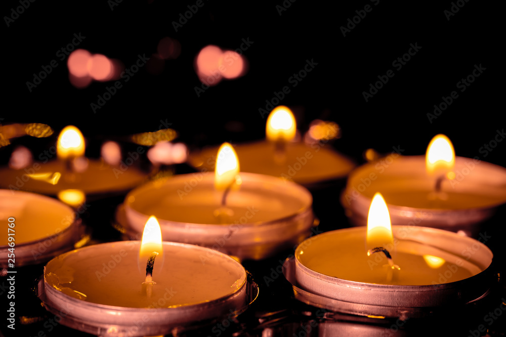Christmas decoration in front of dark background Christmas decoration in front of dark background