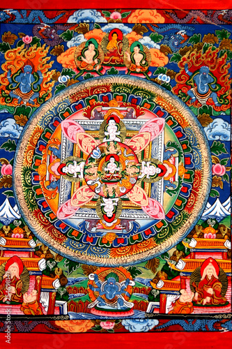 Tanka. Paint of Nepal. Year 2005