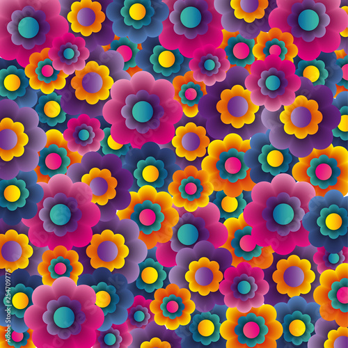 Spring floral background