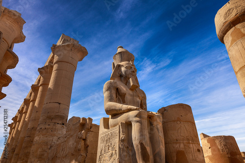 Karnak temple in Luxor, Egypt photo