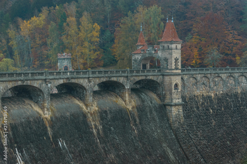 The old Les Kralove dam in Dvur Kralove nad Labem.