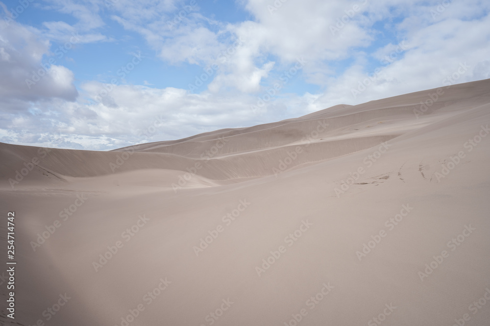 Sand Dunes and Sky Sand Dunes and Sky