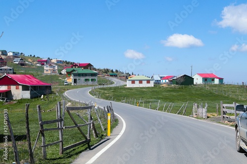 Fototapeta Naklejka Na Ścianę i Meble -  the most beautiful springs of the black sea.trabzon turkey