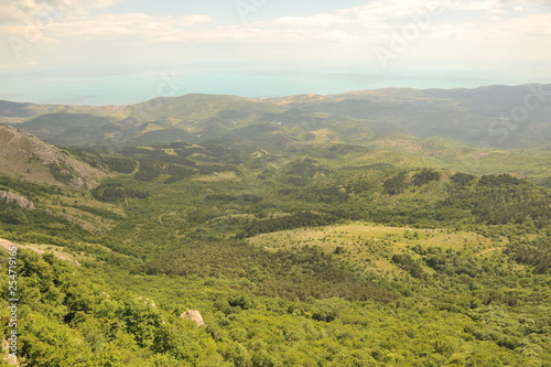 landscape in the mountains