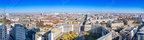 panoramic view at the city ...