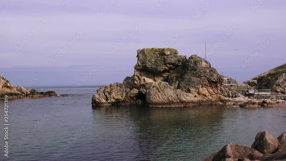 Beautiful view of the rocky islands on the Black Sea near the town of Sile, Turkey Beautiful view of the rocky islands on the Black Sea near the town of Sile, Turkey