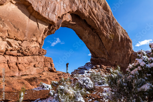 North window, Arches NP