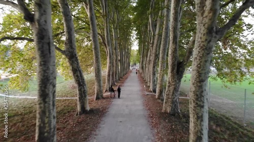 Lausanne in autumn