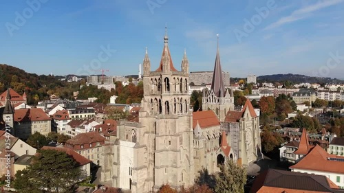 Lausanne in autumn
