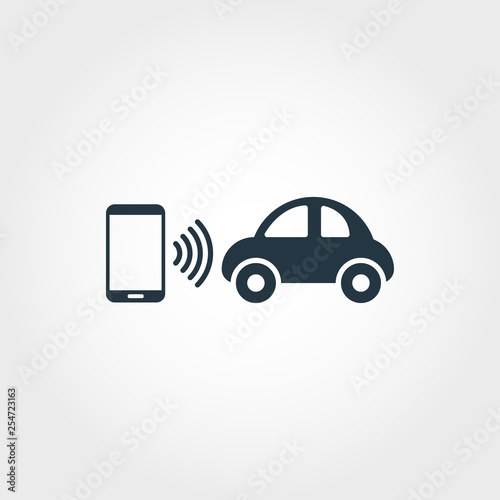 Mobility creative icon. Monochrome style design from urbanism icons collection. Mobility icon for web design, apps, software, print usage