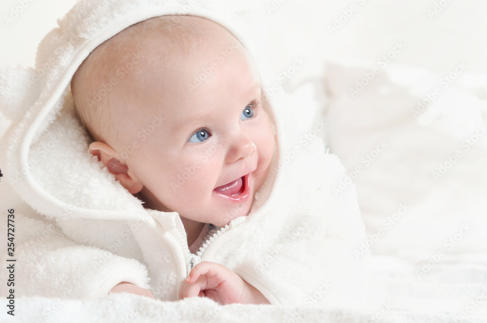 adorable happy cute little girl with wide smile adorable happy cute little girl with wide smile