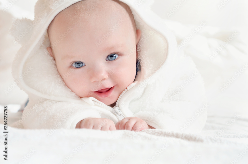 adorable happy cute little girl with wide smile adorable happy cute little girl with wide smile