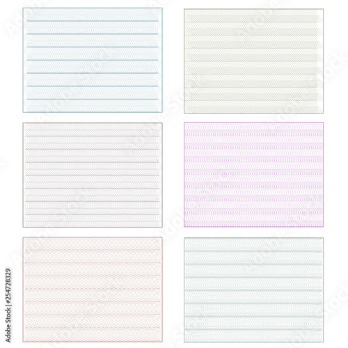 Guilloche background watermark for security papers, certificate,diploma,note,