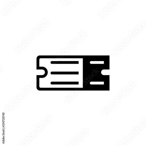 Tickets icon vector. Tickets vector design. sign design. flat style. Vector EPS 10