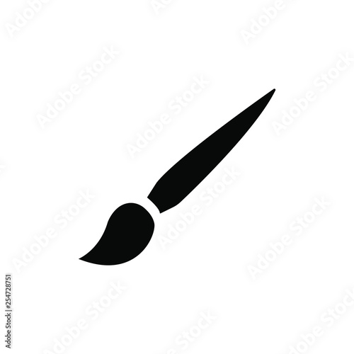 brush icon, brush symbol