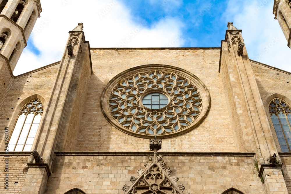 Santa Maria del Mar (1383) is a church in Barcelona, Spain