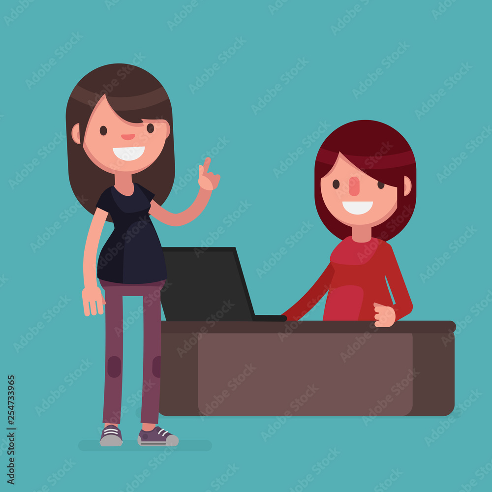 Business people vector illustrator