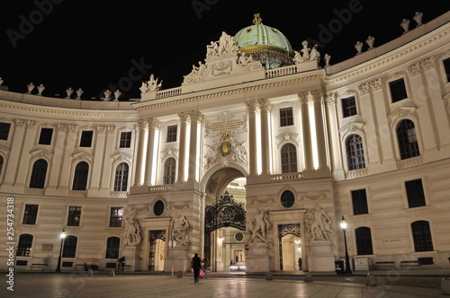 Hoffburg Palace in Vienna  Austria