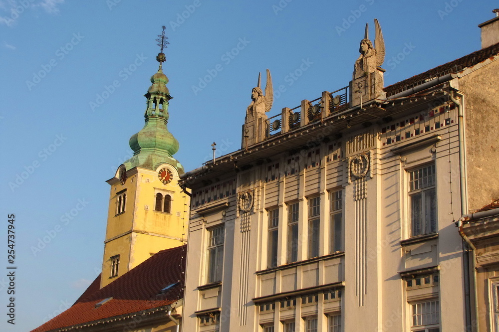 Obraz premium Church in Samobor, Croatia