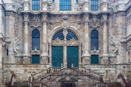 Door of the Cathedral of Santiago de Compostela