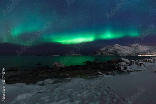 Nordlichter in Tromsö, Norwegen © luili