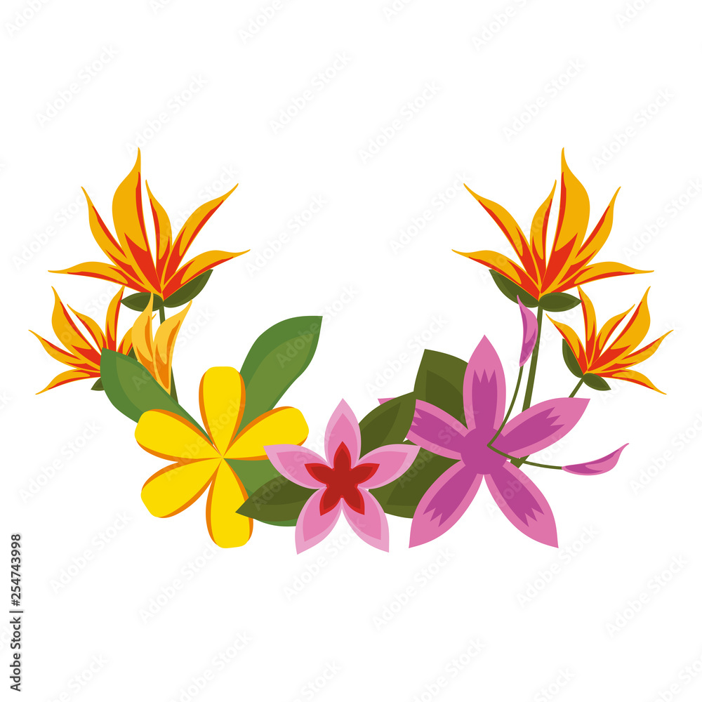 Beautiful flowers cartoon Beautiful flowers cartoon