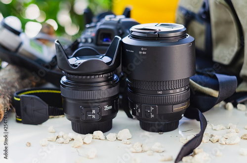 nikon D7200 camera with lens set