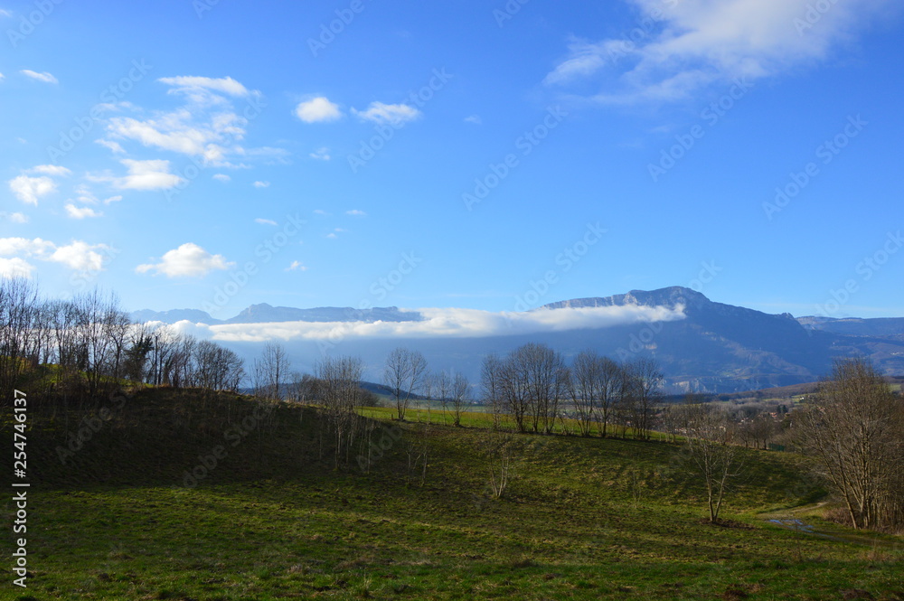 Matheysine, vue vers le Vercors