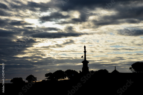 A cloudy morning in Comillas, Cantabria