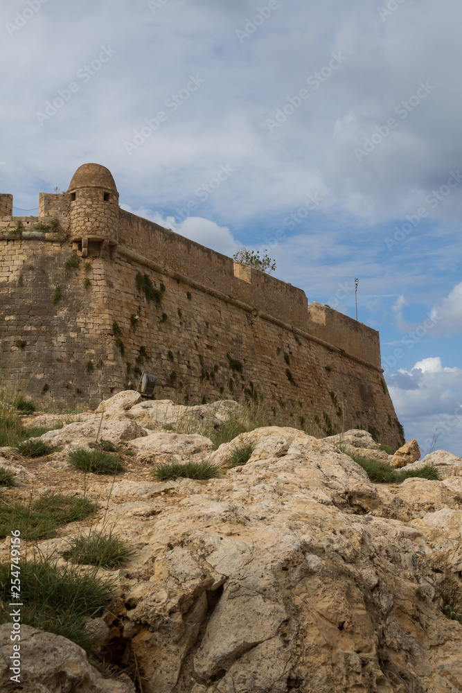 Fortress in Rethymno, Crete, Greece