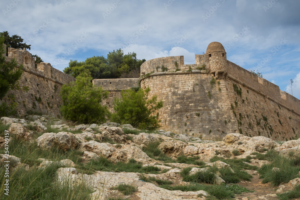 Fortress in Rethymno, Crete, Greece