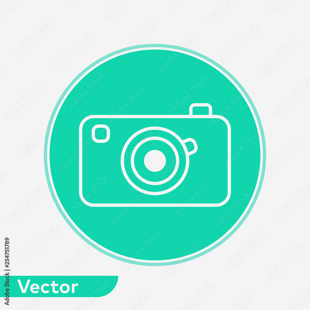 Camera vector icon sign symbol Camera vector icon sign symbol