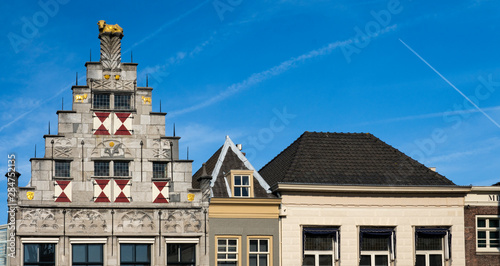 facade of library Dordrecht, The Netherlands photo