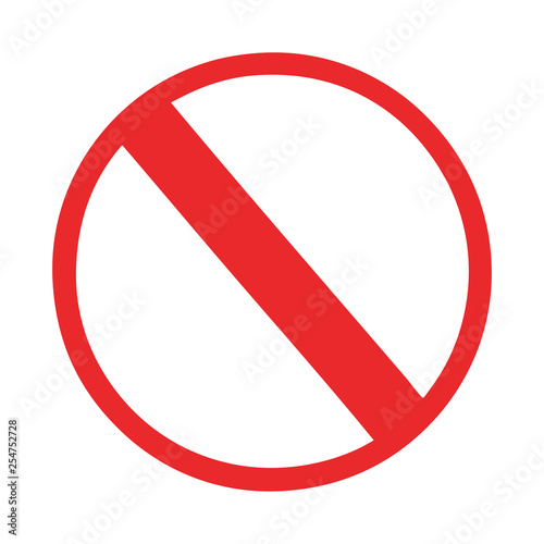 Free Download flat color retro cartoon not allowed sign - GFXLoad