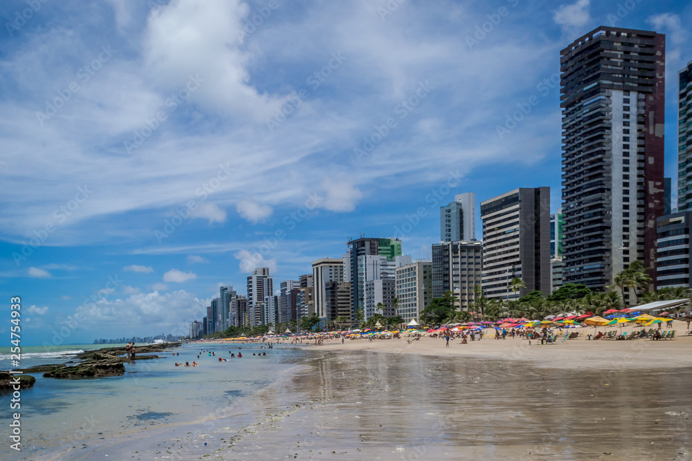 Cities of Brazil - Recife, Pernambuco state's capital - Boa Viagem Beach Cities of Brazil - Recife, Pernambuco state's capital - Boa Viagem Beach