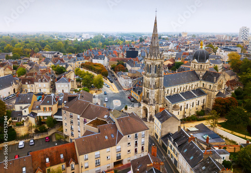 Aerial view of Chateauroux