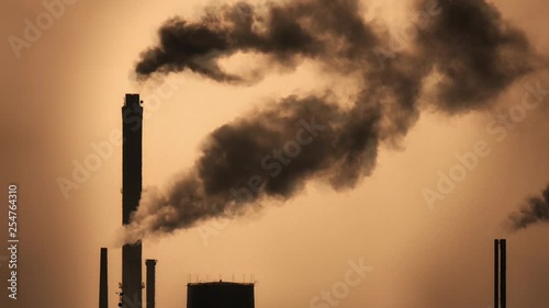 Rauchende Industrie Kamine Cinematograph