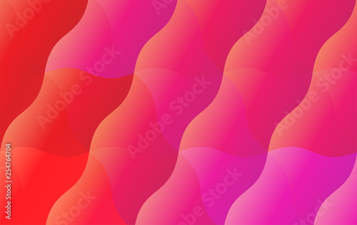 Pink and Yellow Trendy Waves Backdrop for Banner